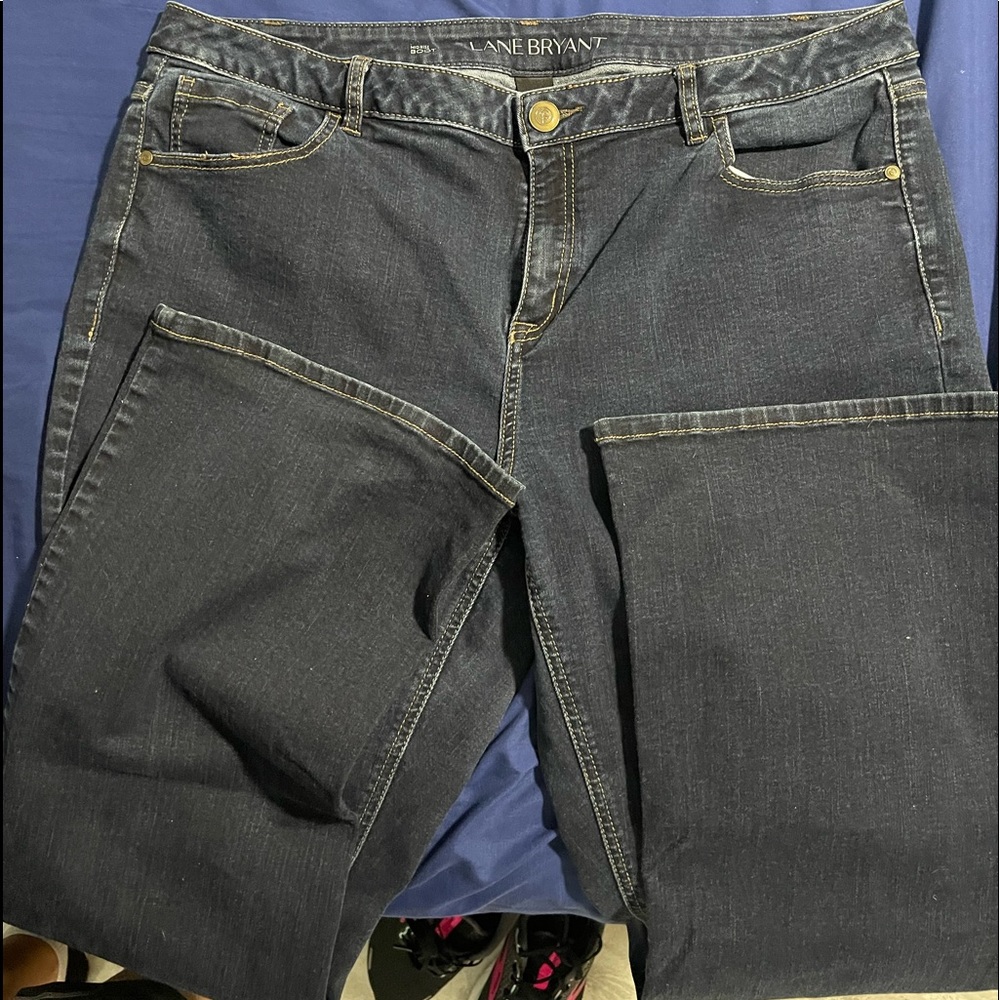 Lane Bryant mid rise boot 20 regular jeans
